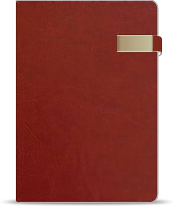 Abstract Collection A5 Regular, Designer Notebook with Golden Pages A5 Notebook Single Rule 200 Pages