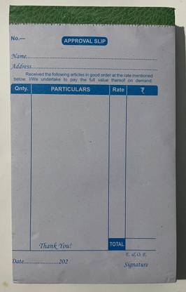 ANITA RETAILS 1 Regular Cash Memo 1 320 Pages