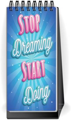 Nourish Desktop Standing To Do List Regular Desk Planner Ruled 50 Pages