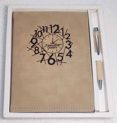 rkg clock diary with pen Pen Gift Set