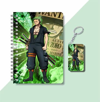 craft maniacs 2023 ZORO DIARIES A5 Notebook RULED 160 Pages