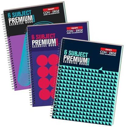 LUXOR Premium Exercise Regular Notebook Ruled 300 Pages