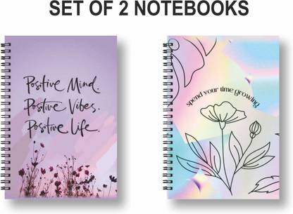 ROT RIX combo of 2 Notebooks A5 Diary Unruled 144 Pages