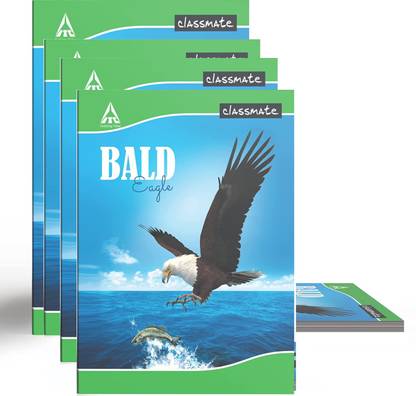 Classmate Exercise Book, Single Line NoteBook, Long Size Notebook, 172 Pages, 31.4x19.4cm, Regular Note Book ruled 172 Pages