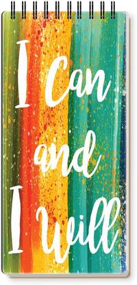 Nourish ToDo List Note Pad Regular Note Pad Ruled 50 Pages