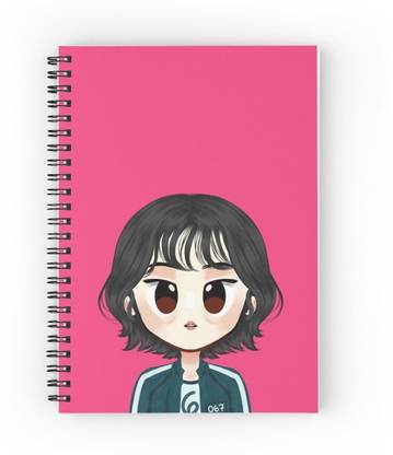 craft maniacs SQUID GAMES SPECIAL NOTEBOOK A5 Diary RULED 160 Pages