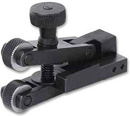 SAMENX Mini V-Clamp Adjustable force Spring action Knurling Tool for Lathe Machine Die Handle