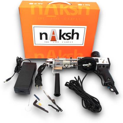 NAKSH Tufting Gun Machine a Loop Pile Tufting Gun Best For Rug and Carpet Weaving Die Handle