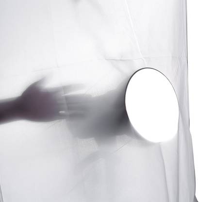 VTS 12x5 feet/3.6x1.5 Meters Nylon Silk White Seamless Diffusion Fabric Photography Softbox, Light Tent,Product Shoot,Modeling and DIY Lighting Modifier Diffuser