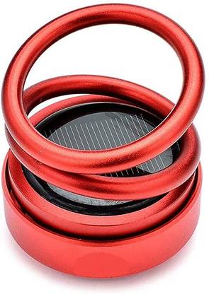 Pressel Solar Power Rotating Car Air Freshener Perfume- Solar Rotating Perfume for Car Diffuser