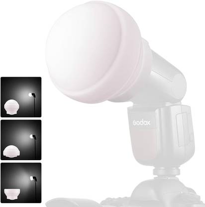 GODOX AK-R22 Collapsible Speedlight Diffusion Dome Round Head Flash Light Diffuser. V1, AD100 PRO, AD200 PRO Diffuser