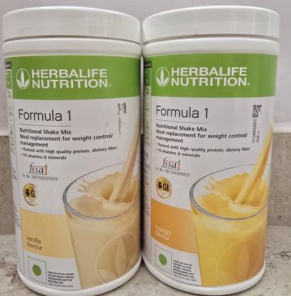 HERBALIFE FORMULA-1 VANILLA OR MANGO SHAKE 1000GM WEIGHT LOSS SHAKE MANGO, VANILLA Powder