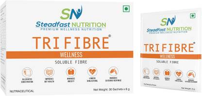 Steadfast Medishield TRI FIBRE Wellness Clear Soluble Fibre Unflavoured Powder