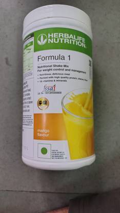 HERBALIFE Formula 1 Nutritional Shake Mix -Mango Flavor For Weight Loss Protein Shake MANGO Powder