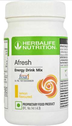 HERBALIFE AFRESH ENERGY DRINK MIX LEMON 40G LEMON Powder