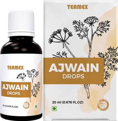 Teamex Ajwain Drops Effective For Digestive System, Use in Cough and Cold (Ayurvedic) Ajwain and Mint Drink