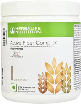 Purasure Herbalife Active Fiber Complex Powder ,Unflavored, 1 Count Protein Shake