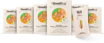 द गुड बग IBS Rescue Probiotic For IBS Symptoms लेमन फ्लेवर्ड पाउडर