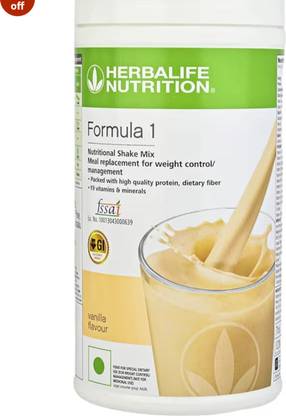 HERBALIFE FORMULA 1 SHAKE MIX VANILA FLAVOUR VANILA Powder