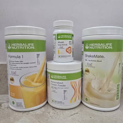 HERBALIFE MANGO SHAKE OR PROTEIN 200GM ,LEMON AFRESH ENERGY DRINK ,SHAKEMATE , KULFI Powder