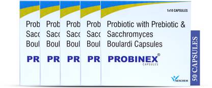 PROBINEX Probiotic with Prebiotic & Sacchromyces Boulardi No Capsules