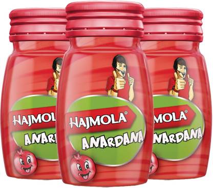 Dabur Hajmola Tasty Digestive Tabs (Anardana) | For Gut Health & Constipation Relief Anardana Tablet