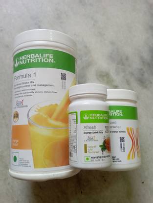 Herbalife Nutrition F1 SHAKE MANGO FLAVOUR, PROTIEN POWDER AND TULSI AFRESH mango, soy, tulsi Powder