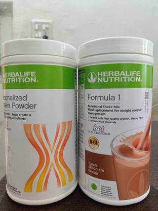 HERBALIFE Weight Loss Combo Formula 1 Shake Mix - CHOCOLATE Flavor, Personalized Protein Powder 400G Powder