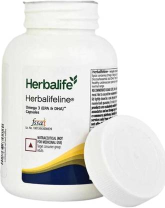 HERBALIFE Herbalifeline omega3 capsules EAA (Essential Amino Acids) (60 g, Flvourless) Unflavered Tablet