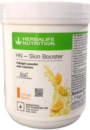 HERBALIFE Skin Booster (Collagen powder with vitamins)(300 g, ORANGE Flavored) Unflavered Powder
