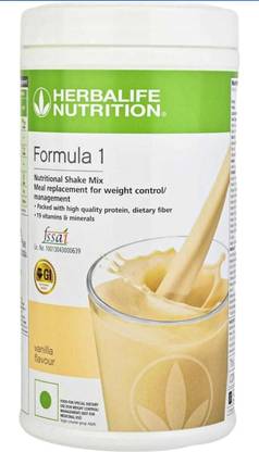 HERBALIFE FORMULA 1 SHAKE MIX VANILA FLVAOUR VANILA Powder