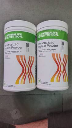 HERBALIFE PROTEIN POWDER 400GM- PACK-2 COMBO UNFLAVOUR Powder