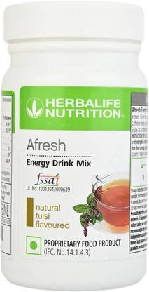 HERBALIFE Afresh Energy Drink Mix - Tulsi Flavor TULSI Powder