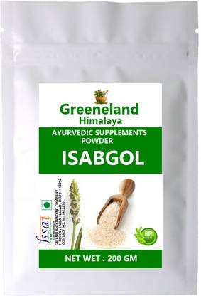 GREENELAND Himalaya Natural ISABGOL POWDER ( Psyllium Husk ) Powder