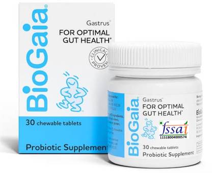BioGaia Gastrus® 30 Chewable Tablets Unflavoured Tablet