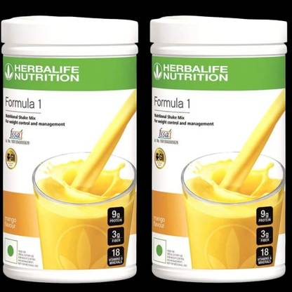 Herbalife Nutrition FORMULA 1 SHAKE MIX MANGO COMBO PACK OF-2 MANGO Powder