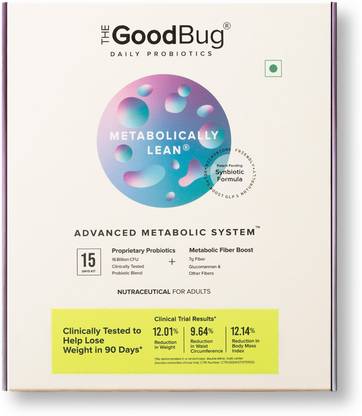 The Good Bug Metabolically Lean | Weight Management Advanced Metabolic System Lemon Powder