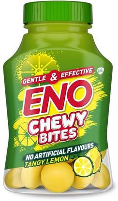 ENO CHEWY BITES Tasty Chewable Antacid Lemon Flavour Tablet