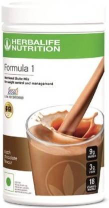 HERBALIFE FORMULA 1 SHAKE MIX CHOCOLATE FLAVOR CHOCOLATE Powder