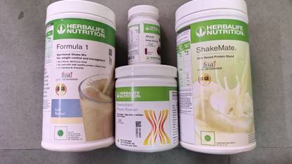 HERBALIFE FORMULA 1 SHAKE MIX KULFI,PROTEIN 200GM, KAHWA AFRESH AND SHAKEMATE POWDER COMBO KULFI, KASHMIRI KAHWA Powder