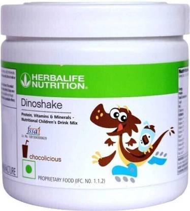HERBALIFE Dinoshake -(Chocolate Flavour) -200gms Protein Shake (200 g, Chocolate) Chocolicious Powder