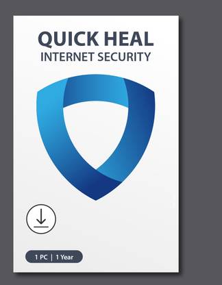 QUICK HEAL 1 PC PC 1 Year Internet Security (Email Delivery - No CD)