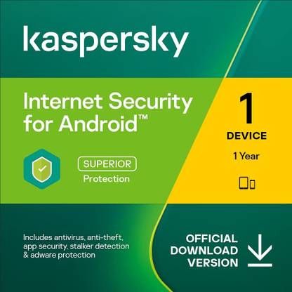 Kaspersky 1 PC 1 Year Mobile Security (Email Delivery - No CD)