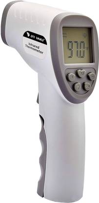 DR VAKU Infrared Digital Thermometer For Fever, Non-Contact Laser Infrared Thermometer Temperature Gun [Battery Included] Thermometer
