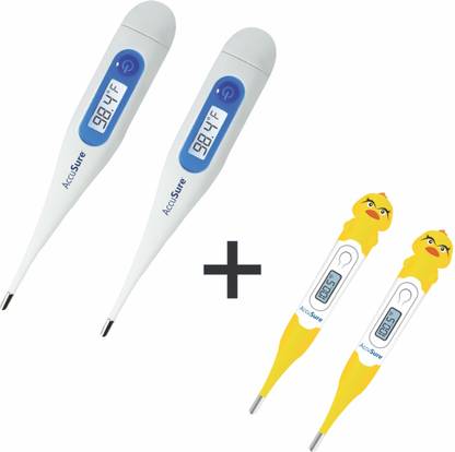 AccuSure Thermometer Combo 4 MT-32 & Duck Thermometer Thermometer