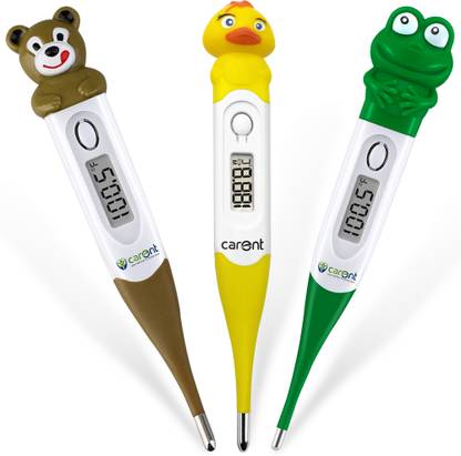 Carent DMT437 Kids Combo Waterproof Kids Digital Tip Thermometer (Combo of 3) Thermometer
