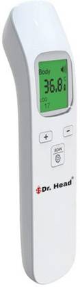Dr. Head DT09+ Non-contact Infrared (Ir) Multi Function Digital Forehead Thermometer For Fever Detection | Medical & Home Use Thermometer