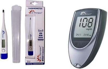 Dr. Morepen MT-110 Thermometer and BG03 Glucometer, Thermometer