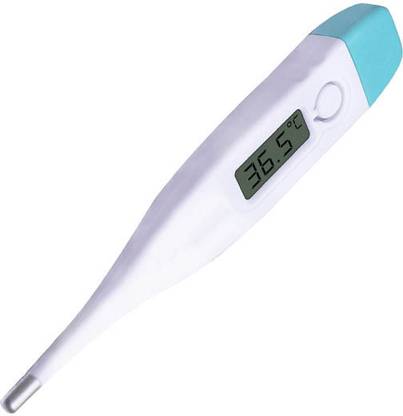 AMROX Digital Thermometer Body Temperature Check Fast Reading Fever Alarm(White, Blue) Digital Thermometer Body Temperature Check Fast Reading Fever Alarm(White, Blue) Thermometer