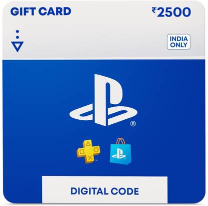 SONY PlayStation Store Gift Card 2500 INR (Email Delivery - Digital Voucher Code)